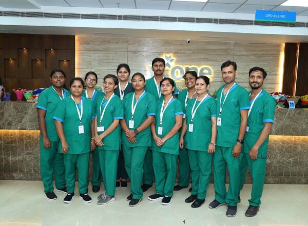 Nursing Staff of V-One Hospital, Indore